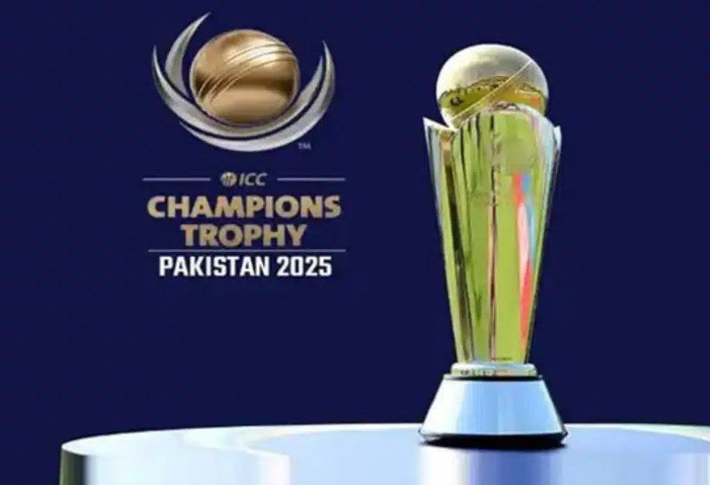 Champions Trophy 2025 trophy showcase