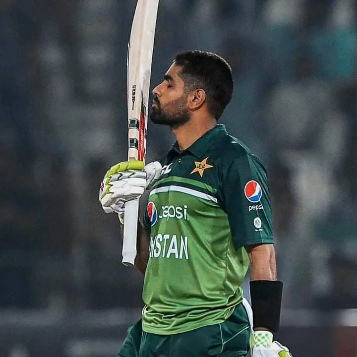 Babar Azam Kissing Bat